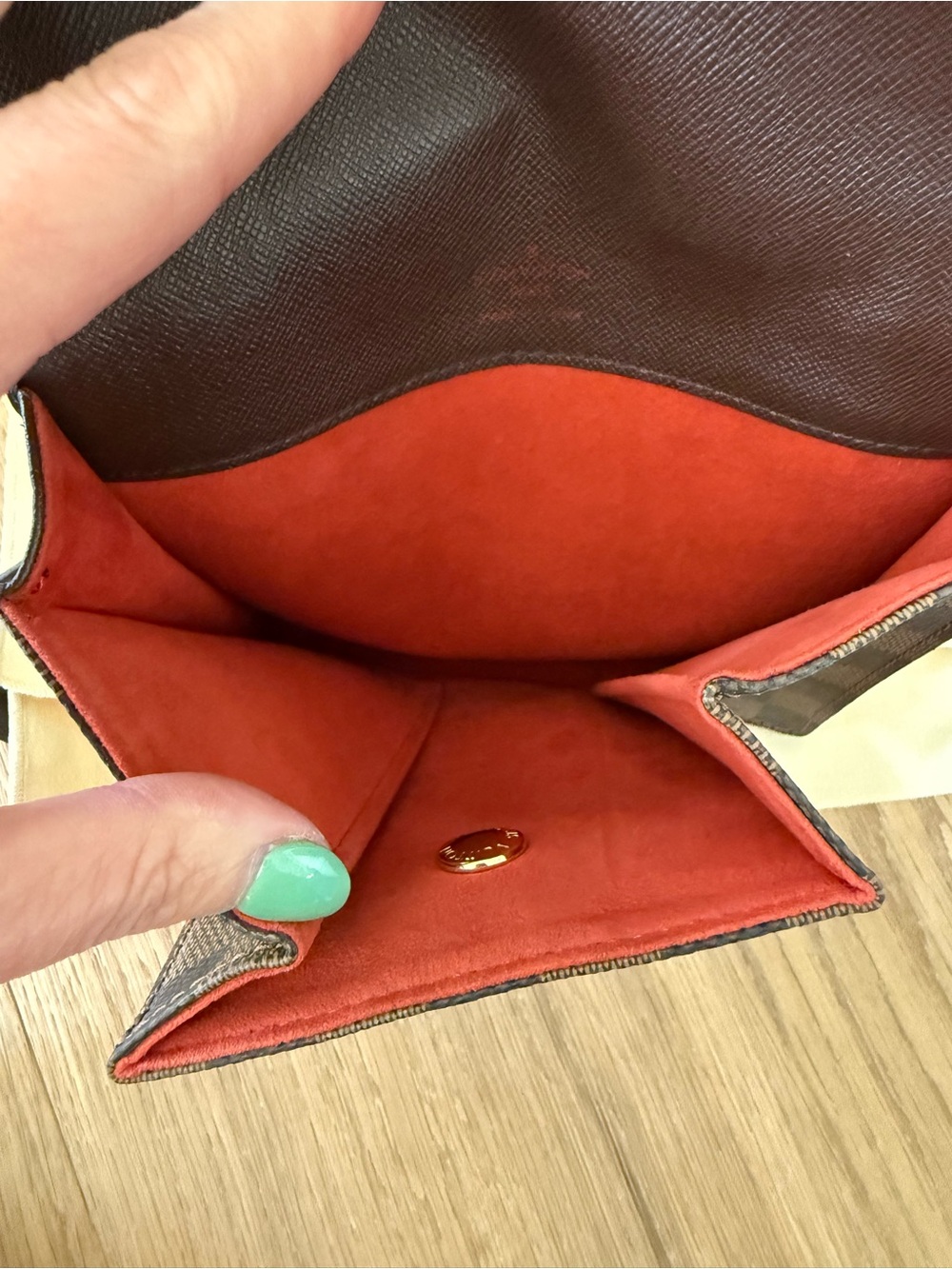 Louis Vuitton Damier Ebene Crossbody Bag - Picture 10 of 11